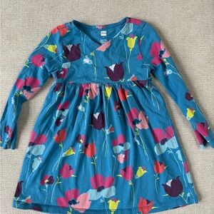 Tea Collection 3T Blue Floral Dress